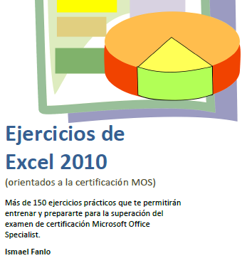 Caratula del libro de ejercicios Excel 2010